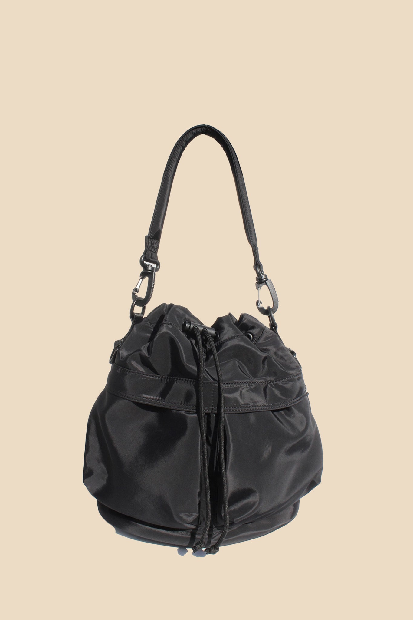 Cali Nylon Bucket Bag (Two Colors)