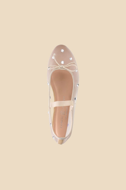 Chinese Laundry Adette Mesh Flat (Nude)