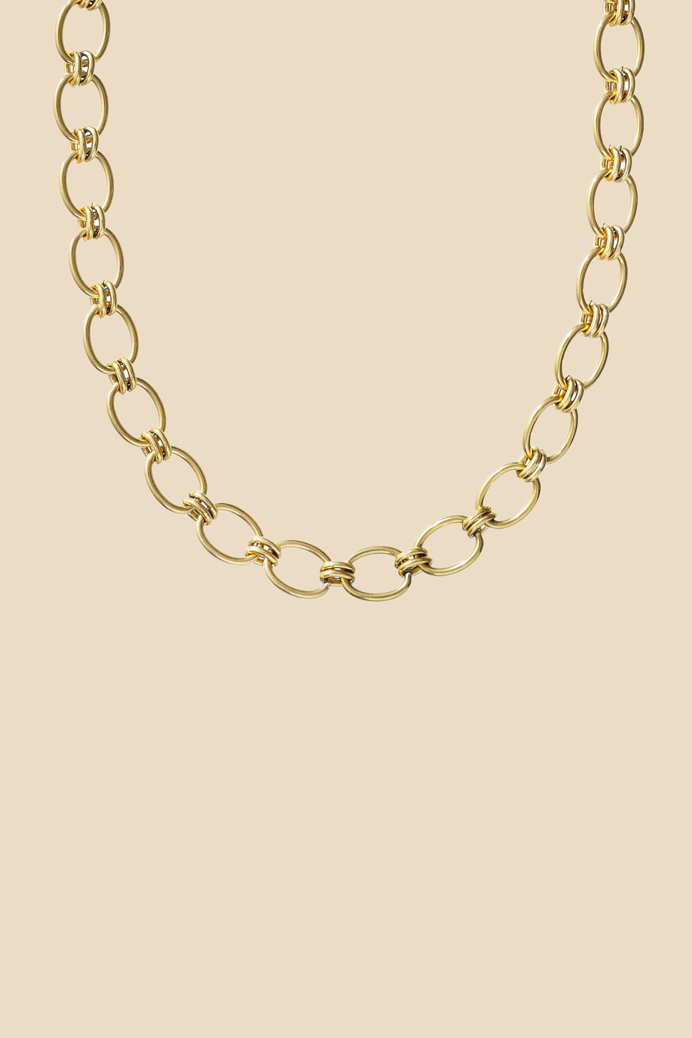 Brenda Grands Chunky Oval Necklace