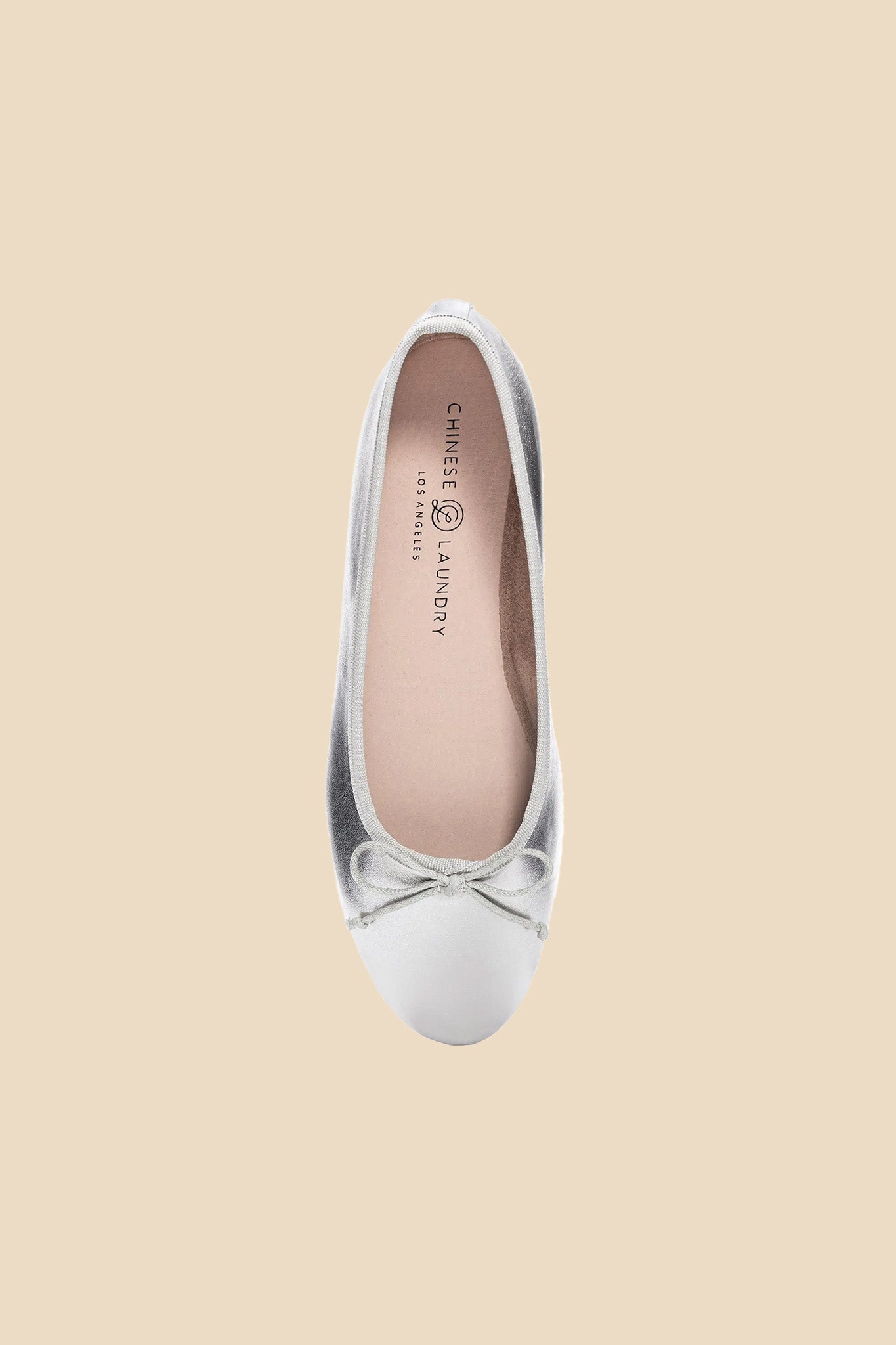 Chinese Laundry Audrey Ballet Flat Silver