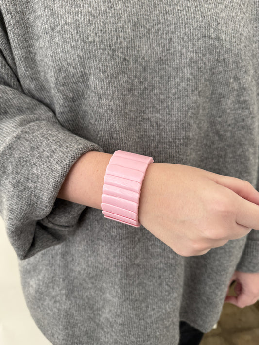 Pink Stretch Bracelet