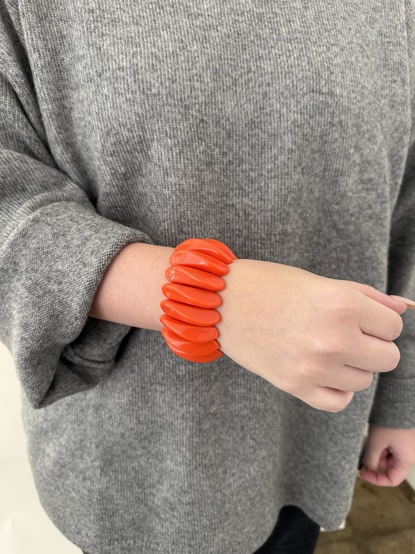 Red Stretch Bracelet