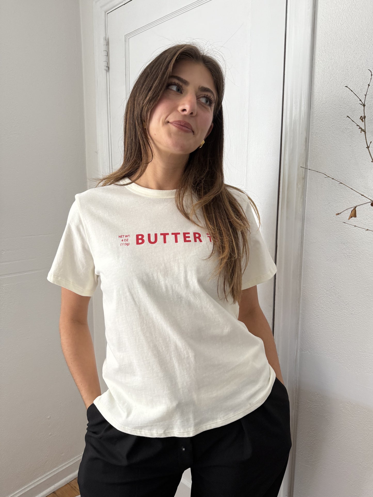 Things Between Freddie Butter Cream Graphic T-Shirt