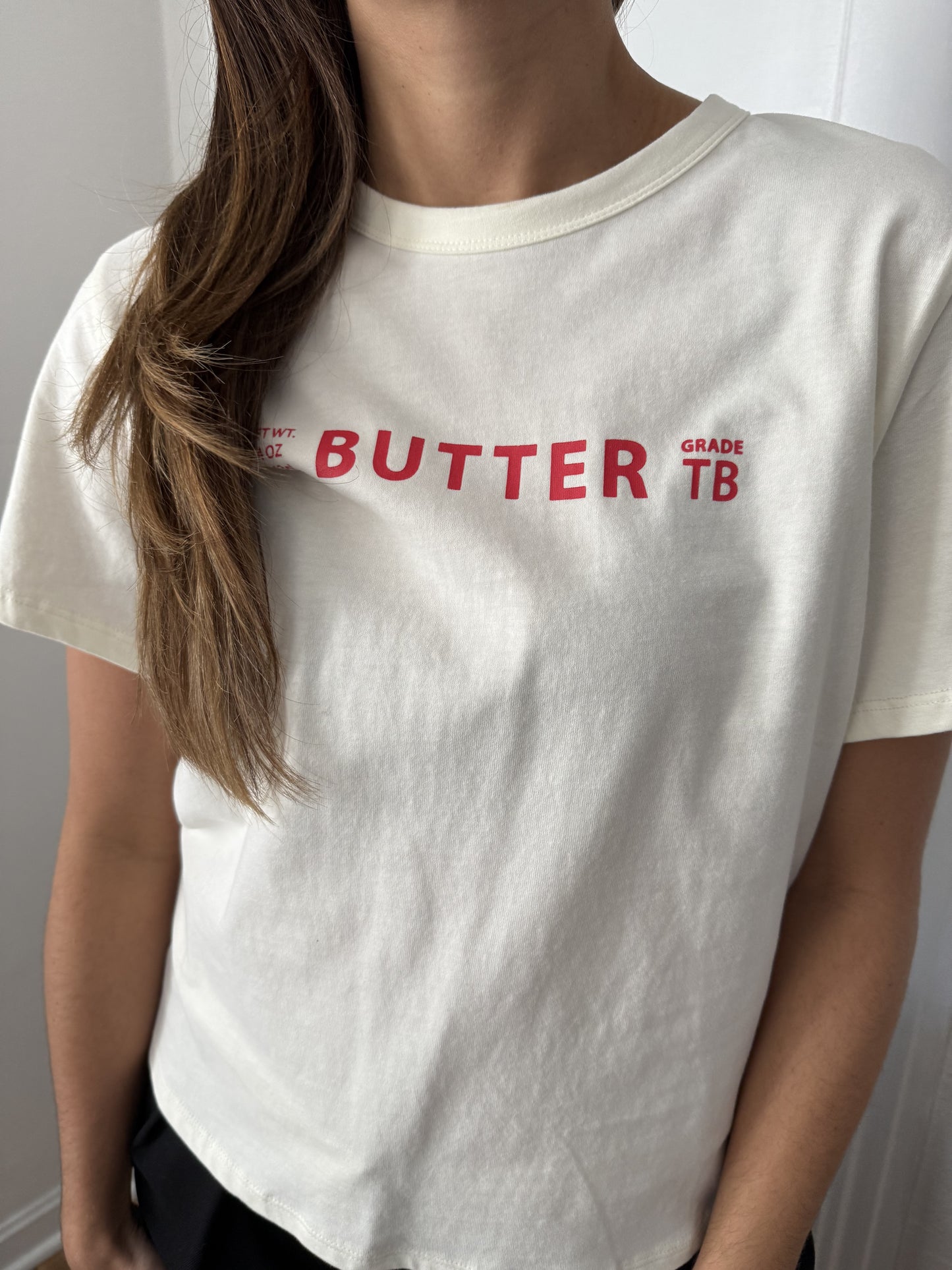 Things Between Freddie Butter Cream Graphic T-Shirt