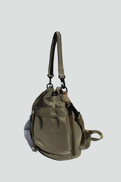 Cali Nylon Bucket Bag (Two Colors)