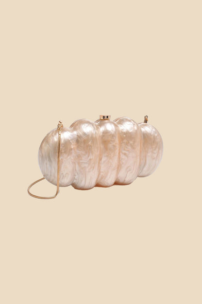 Myla Evening Bag (Cream)